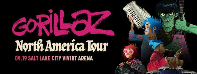 Gorillaz North American Tour September 19