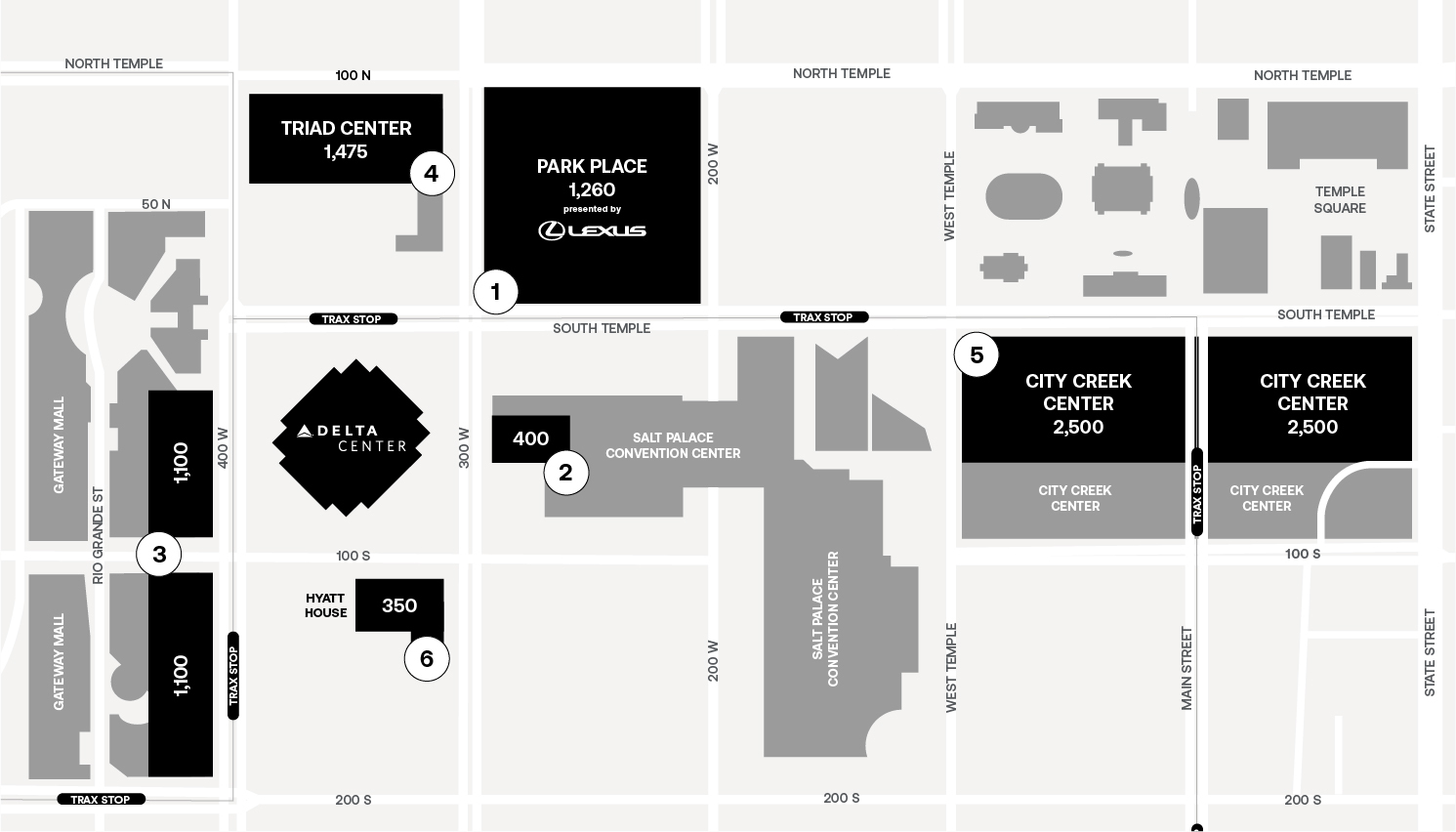 Parking Delta Center