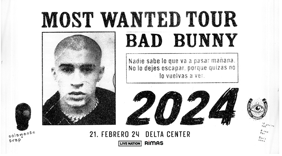 Bad Bunny at Delta Center