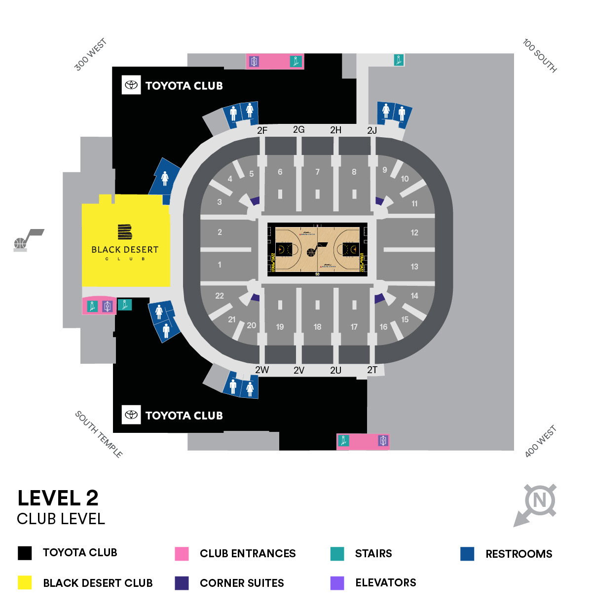 Map of level 2