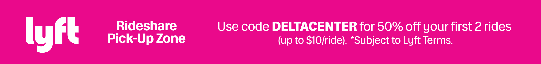 promotional Banner: Lyft
